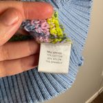 Vox Lux striped short sleeve cardigan sweater Blue Photo 3