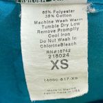 Uniform Advantage  UA Scrubs Solid Blue Scrub Top Shirt Size XS Photo 2