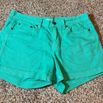 J.Crew  Stretch Shorts Casual Everyday Green‎ Size 8 Photo 0