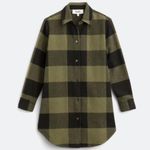 Steve Madden Ladies' Long Shirt Jacket Shacket Olive Green M Photo 0