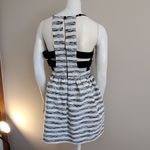 INA NWT  White & Black Striped Lace Dress (M) Photo 3