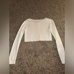 Brandy Melville  white long sleeve Photo 3