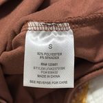 Olive & Oak  size small thong bodysuit root beer color Photo 3