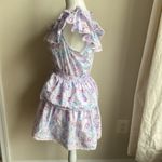 Love Shack Fancy x Target Short Sleeve Mini Tiered Lace Dress Photo 2