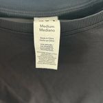 JoyLab  Black Cutout Cropped Fit Moisture
Wicking Seamless Tee Photo 3