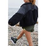Free People  FP Movement Adventure Awaits Fleece Jacket Black Size Large NWT Cozy Photo 10