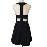 Lulu’s Cut Out & About fit and flare open back dress Black Size L Photo 7