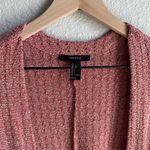 Forever 21 💗F21 Pink Lightweight Knit Open-Front Cardigan Photo 2