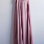 Birdy Grey Mauve Pink Chiffon Bridesmaid One Shoulder Dress New With Tags Photo 5