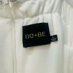 DO+BE  boutique Off The Shoulder Ruffle Dress white size Large Photo 3