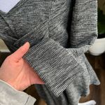 DRESSFO Grey Long Sleeve Crossed shirt | medium Gray Photo 1