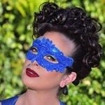 Blue Sparkle Tie on Masque Photo 0