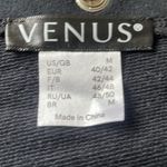 Venus Black Long Sleeve Top with Eyelet Detail Photo 1