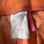 PINK - Victoria's Secret Y2K Victoria's Secret PINK Size M Favorite Sweats Cropped Joggers Logo Orange Photo 7