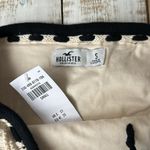 Hollister  crochet style tube top Size Small New NWT black/cream Photo 2