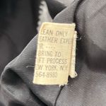 Vintage Black Leather Motorcycle Jacket motto jacket biker classic winter Size M Photo 9