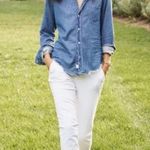 Frank & Eileen WICKLOW The Italian Chino Pants White Womens Size 4 Photo 0