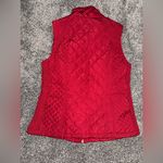 Adrienne Vittadini  Red Quilted Vest Photo 1