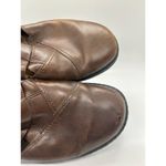 Clarks Brown Mules Clogs Made in Brazil Comfort Flat Business Size 9M Photo 3