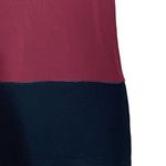 Bailey 44‎ Small Cranberry Black Bottom Sleeveless Turtleneck Short Dress Photo 2