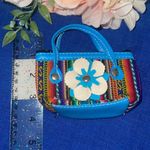 Antigua Small  Souvenir Purse Faux Leather Multicolored NWOT BOHO Photo 3