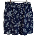 Skies Are Blue Skies‎ Are Blue- Stitch Fix- Bernice Scallop Hem Skirt Size Medium Photo 0