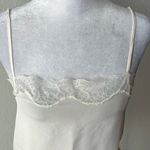 Maje  Cream Lace and Silk Cami Top Photo 5