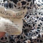 Ultra Flirt  M Lounge Pants Lightweight Wide Leg inTan Blue Photo 7