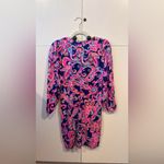 Lilly Pulitzer Nwot  Emery Dress In Multi Flitting About Photo 3