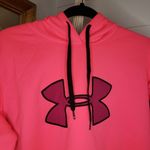 Under Armour UA Storm Neon Pink Semi-Fitted Hoodie Medium Photo 1