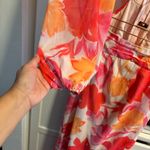  Hello Molly Spring Sunsets floral cut out maxi slit Dress NWT 2 Photo 5
