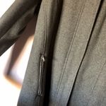 Calvin Klein dark grey dress coat high collar Photo 5