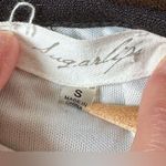 Sugar Lips  Black And White Mini Cut Out Flower Designs SZ S Zipper In Ba… Photo 8