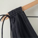 EXPRESS Vintage Y2K 100% Silk Shell Black V-Neck Mini Dress A-Line Sleeveless 12 Photo 13