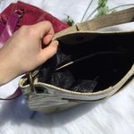 Simply Vera  Tan Animal Print Shoulder Beige Tan Purse Faux Snake Skin Medium Photo 6