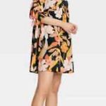 Who What Wear  Boho Floral Flowy Dress Photo 0