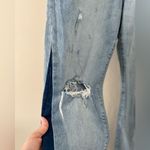 Pistola  Ankle Length Raw Hem Two Tone Distress Jeans Size 29 Photo 4