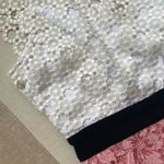 Sandro NWOT  two-tone lace dress with high neck Photo 7