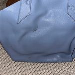 Furla Blue Leather Tote Bag with Slouchy Design Photo 3