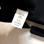 Helmut Lang  Re-Edition Slit Wrist Wide Neck Dress Womens Size Medium Black Wool Photo 2