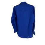 Chute #1 rodeo pearl snap Shirt embroidered roses red white blue western M Size M Photo 1