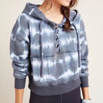 FP Free People Movement Believer Tie Dye Hoodie Ozark Mist Combo Blue Photo 0