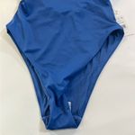 ANDIE The Lagos Halter One Piece Swimsuit Tie Back Horizon Blue Beach Pool Photo 9