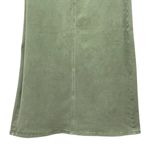 NWT Risen Olive Denim Maxi Skirt Size 1XL High Rise Stretch Midi Long Jean Skirt Green Photo 8