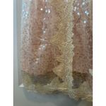 Anthropologie En Elly Pink Sequin Lace Slip Midi Dress NWT Size M Photo 7