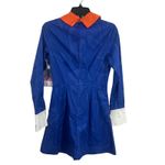 Unique Vintage Scooby‎ Doo x Smak Parlour Blue Flare Dress Size Small New Photo 3