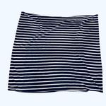 infinity Black White Striped  Circle Scarf Wrap Photo 2