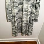 LuLaRoe Emily Swing Dress Long Sleeve V-Neck Camouflage M Photo 3
