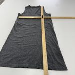 Madewell  Tank Dress Womens X Small Gray Heathered V Neck Sleeveless Pocket Photo 8