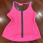 Avia  pink and gray strappy back active tank size large Photo 2